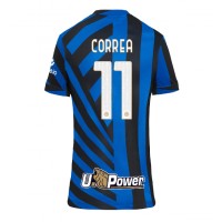 Fotballdrakt Dame Inter Milan Joaquin Correa #11 Hjemmedrakt 2024-25 Kortermet